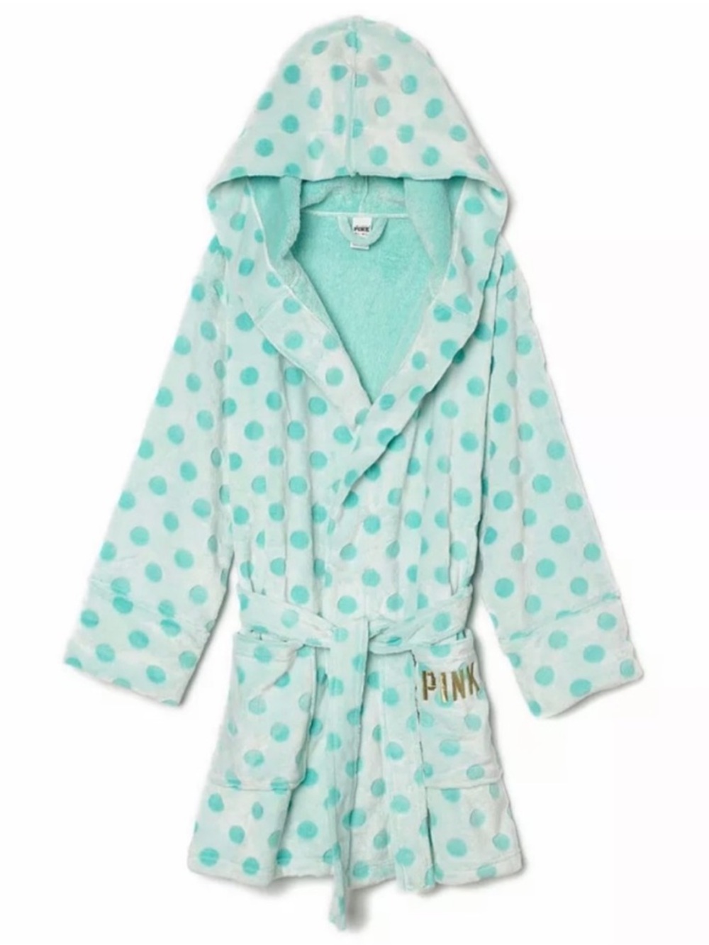 PINK VS - Plush Hooded Robe